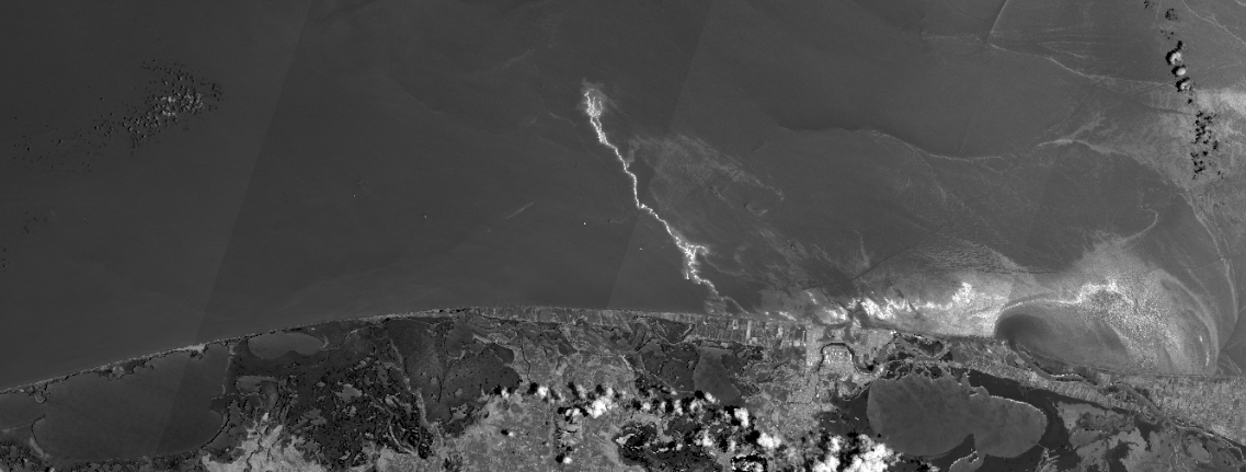 Detección de derrame industrial — proyecto de Percepción remota de Geonalys, topografía y geomática en Cholula, Puebla